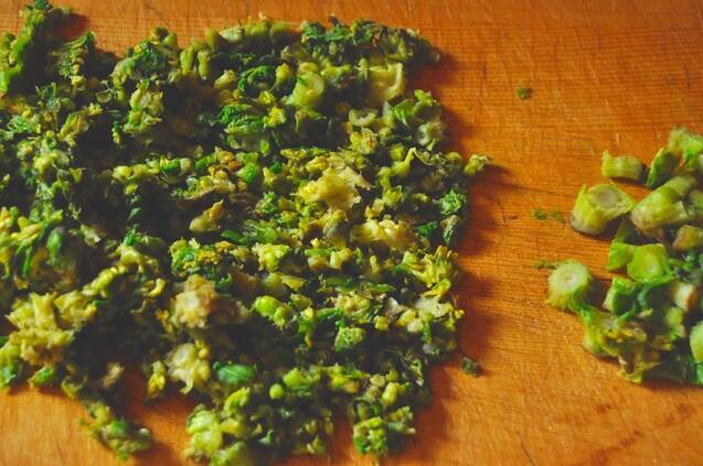 フキノトウのしょうゆ漬けの作り方の手順4