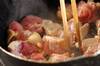 作り置き！麺つゆで鶏肉と根菜の煮物の作り方の手順6