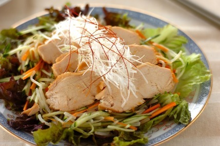 豪華で簡単チャーシューのサラダ 作り置きにも by岡本 由香梨さん