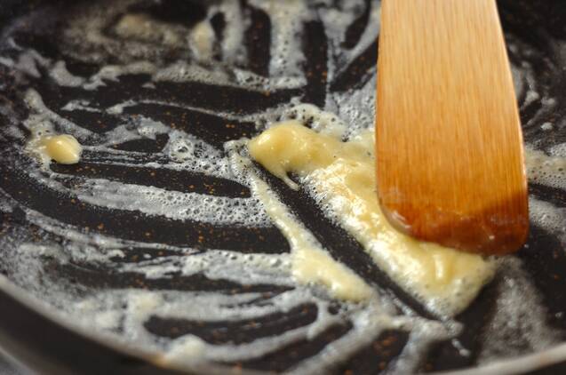 ひき肉クリームソースのフェットチーネの作り方の手順3