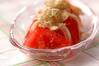 トマトのサラダの作り方の手順