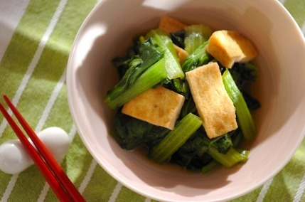 小松菜の煮浸し