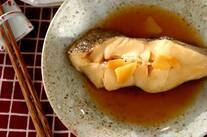 カラスガレイの煮付け