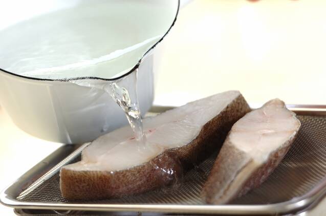 カラスガレイの煮付けの作り方の手順1