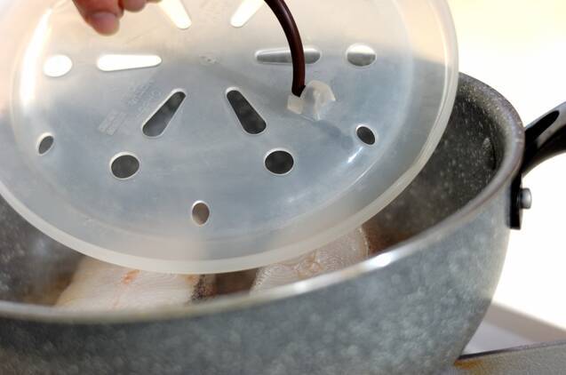 カラスガレイの煮付けの作り方の手順2