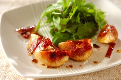 イチジクのサラダ 副菜 レシピ 作り方 E レシピ 料理のプロが作る簡単レシピ