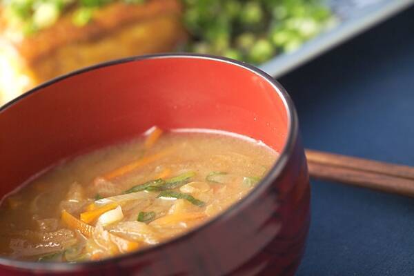 切干し大根のみそ汁