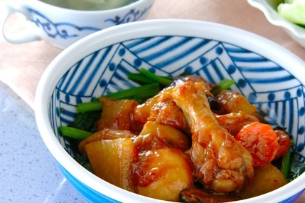 鶏手羽元の中華煮