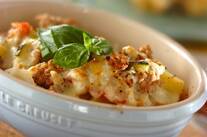 ひき肉と夏野菜のグラタン