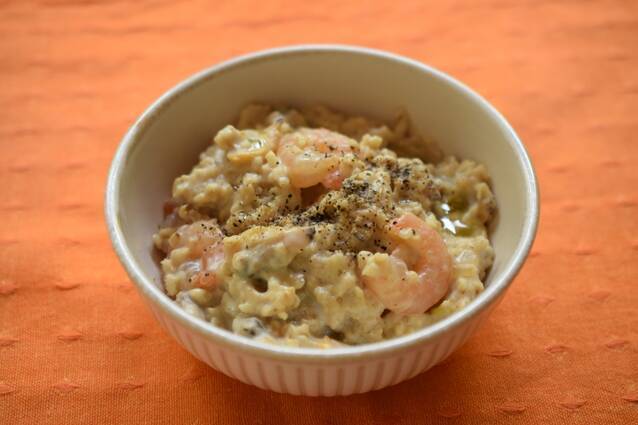 ダイエットに！オートミール豆乳リゾットの作り方の手順6