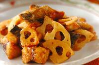 サバの中華風炒め