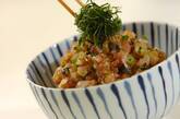 豪快に！鯵のなめろう丼 時短で簡単 by松崎 恵理さんの作り方4