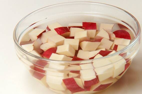 サツマイモご飯の作り方の手順1