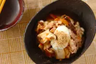 レンジ豚キムチ