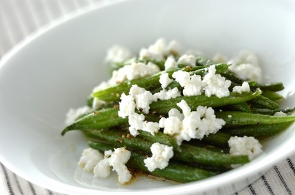 インゲンのバタークミンソテー