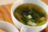 大根と小松菜のスープの作り方の手順