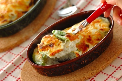 タラとアボカドのドリア