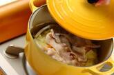 豚肉とキャベツの重ね蒸しの作り方4