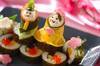 ひな祭り巻き寿司の作り方の手順