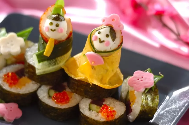 ひな祭り巻き寿司 レシピ 作り方 E レシピ 料理のプロが作る簡単レシピ