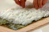 ひな祭り巻き寿司の作り方3