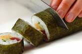 ひな祭り巻き寿司の作り方6