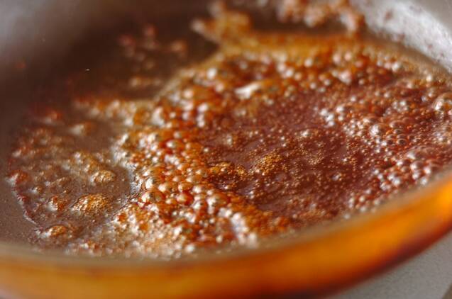 キノコの焦しバターじょうゆがけの作り方の手順3