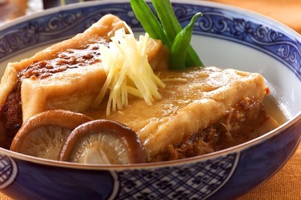 高野豆腐の揚げ煮