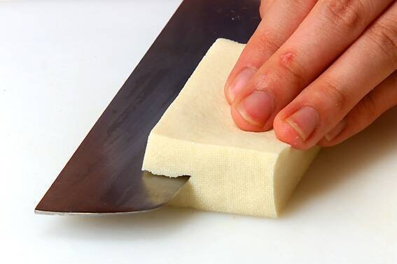 高野豆腐の揚げ煮の作り方の手順1