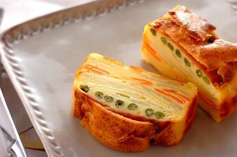 ハムと野菜のインビジブルサレ