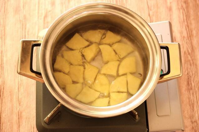 サツマイモとデーツのようかんの作り方の手順2