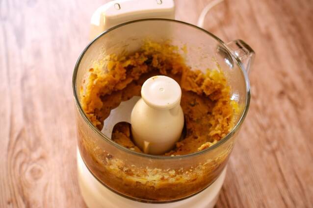 サツマイモとデーツのようかんの作り方の手順4