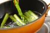 アスパラのサッと揚げの作り方の手順2