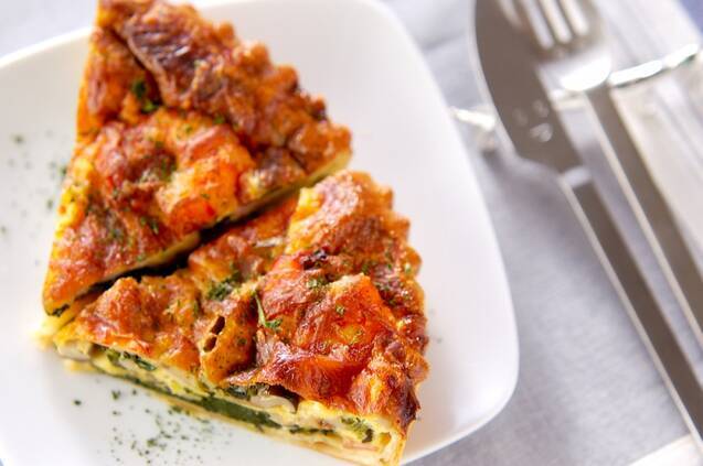 ほうれん草のキッシュ