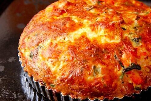 ほうれん草のキッシュの作り方の手順12