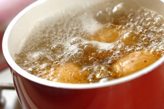 カレー風味のポテトサラダの作り方の手順3