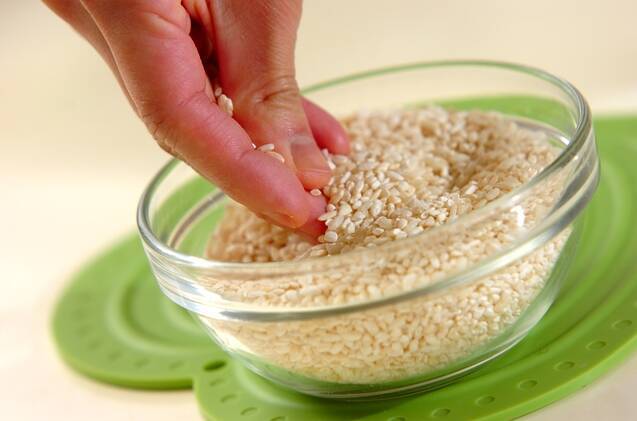 基本の甘酒の作り方の手順2