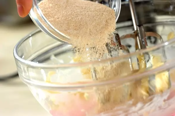 米粉の抹茶クッキーの作り方1