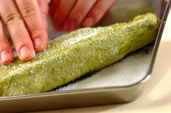 米粉の抹茶クッキーの作り方4