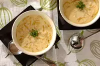 玉ネギの洋風茶碗蒸し