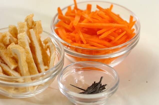 切干し大根の煮物の作り方の手順2