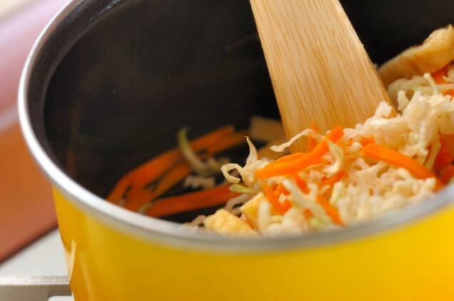 切干し大根の煮物の作り方の手順3