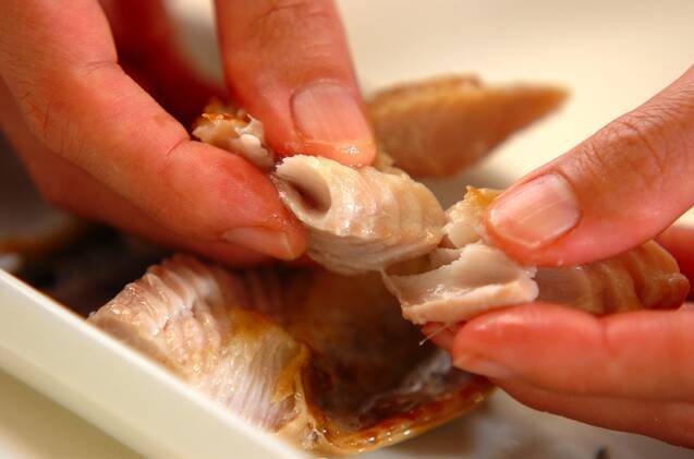 ホッケご飯の作り方の手順1