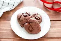 簡単ハート型ココアチョコスコーン