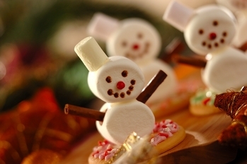 スノーマンクッキー