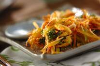 玉ネギとゴボウのかき揚げ