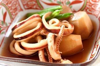 イカと小芋の甘煮