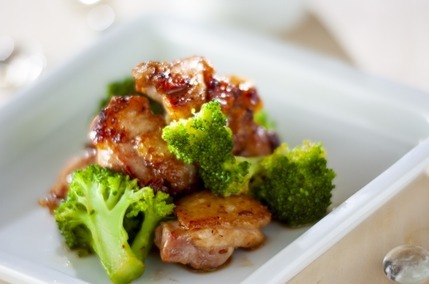 チキンのバルサミコ酢炒め