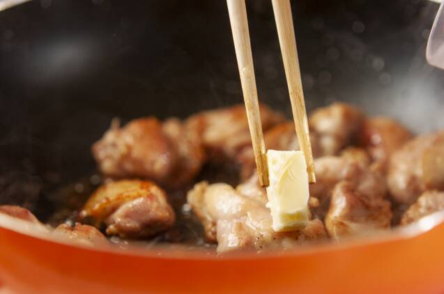 チキンのバルサミコ酢炒めの作り方の手順5