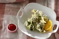 ブロッコリーのフリッター